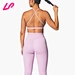 criss cross halter sports bra